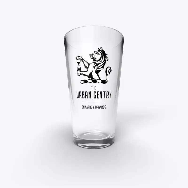 The Urban Gentry Pint Glass