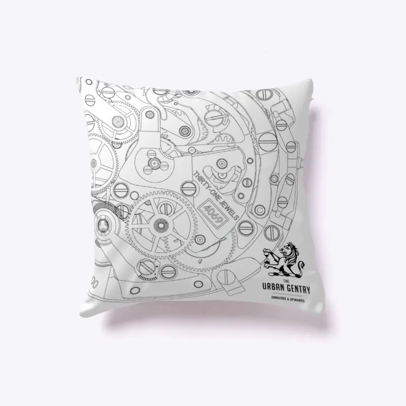 Chronograph Pillow